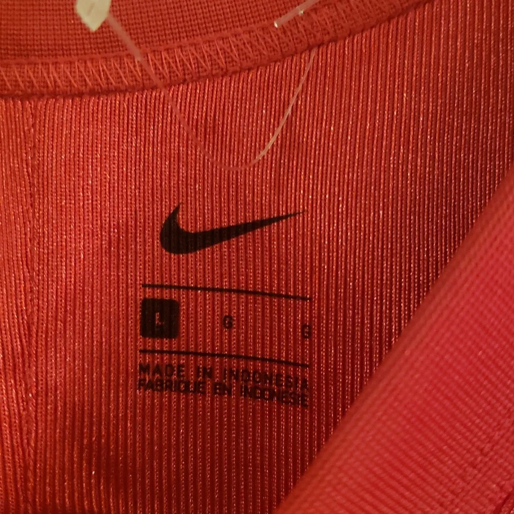 Nike- Men's Red Jersey Shirt NWOT, Size Large,
